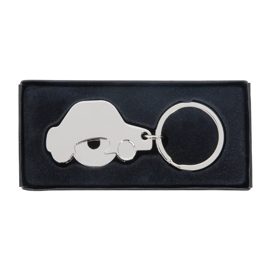 Vue 2 de Porte-cles jeton voiture