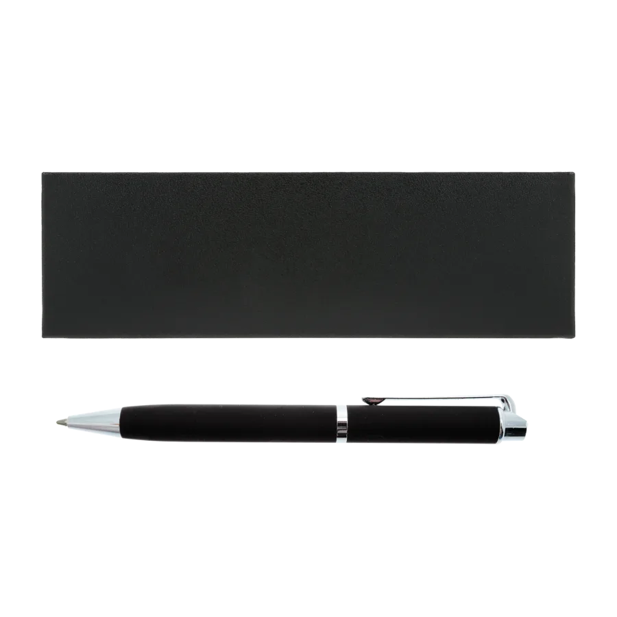 Vue 4 de Parure 1 stylo bille metal