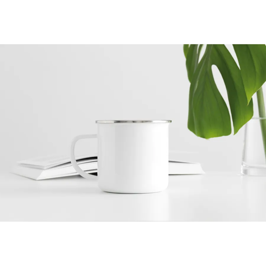 Vue 3 de Mug vintage emaille 33cl