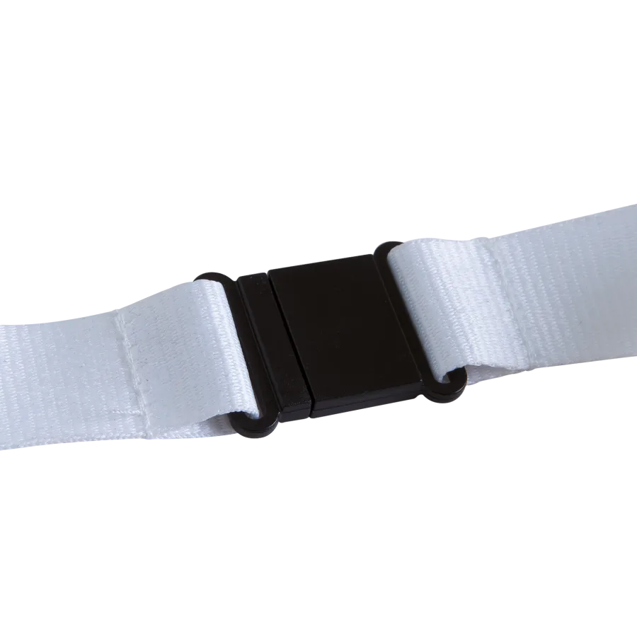 Vue 3 de Cordon tour de cou + at. secu.