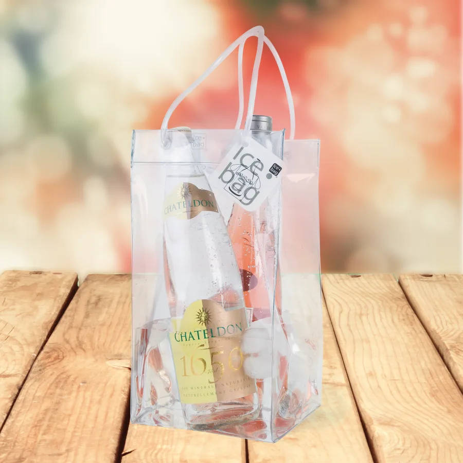 Vue 5 de Sac ice bag 2 bouteilles