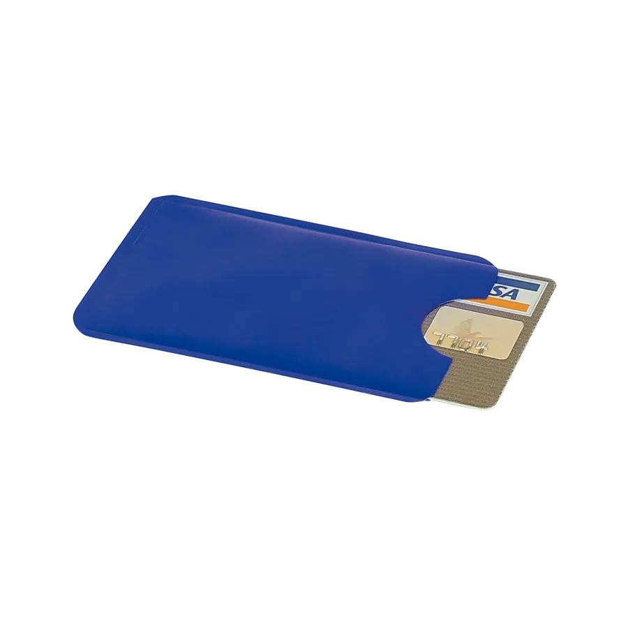 Vue 3 de Etui souple 1 carte anti-rfid