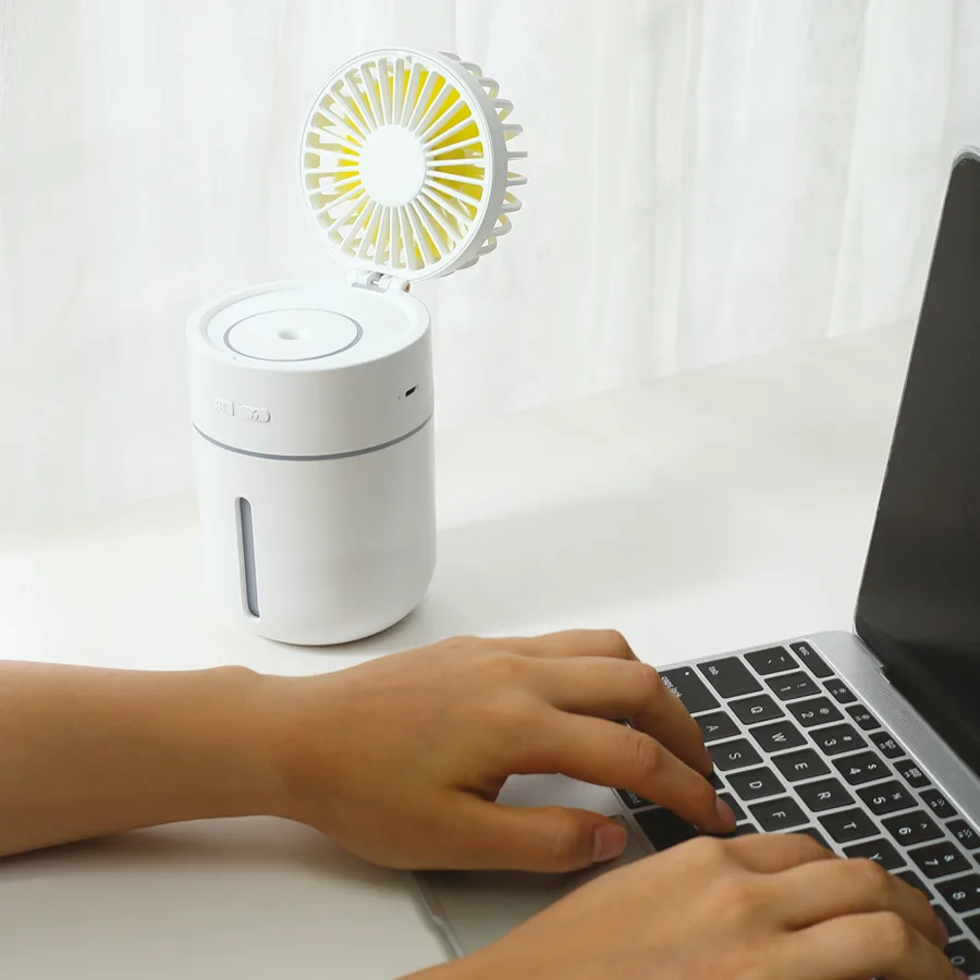 Vue 3 de Ventilateur brumisateur
