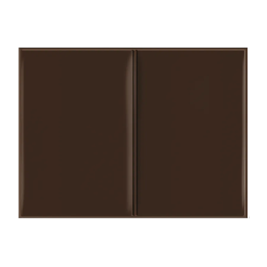 Etui 2 cartes pvc gomme verni