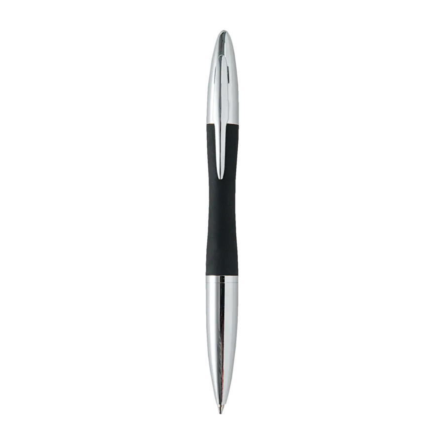Vue 3 de Parure 1 stylo bille metal
