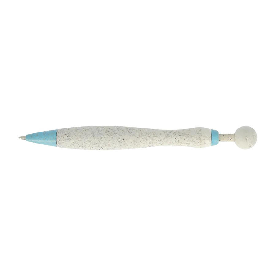Vue 4 de Stylo boule paille de ble