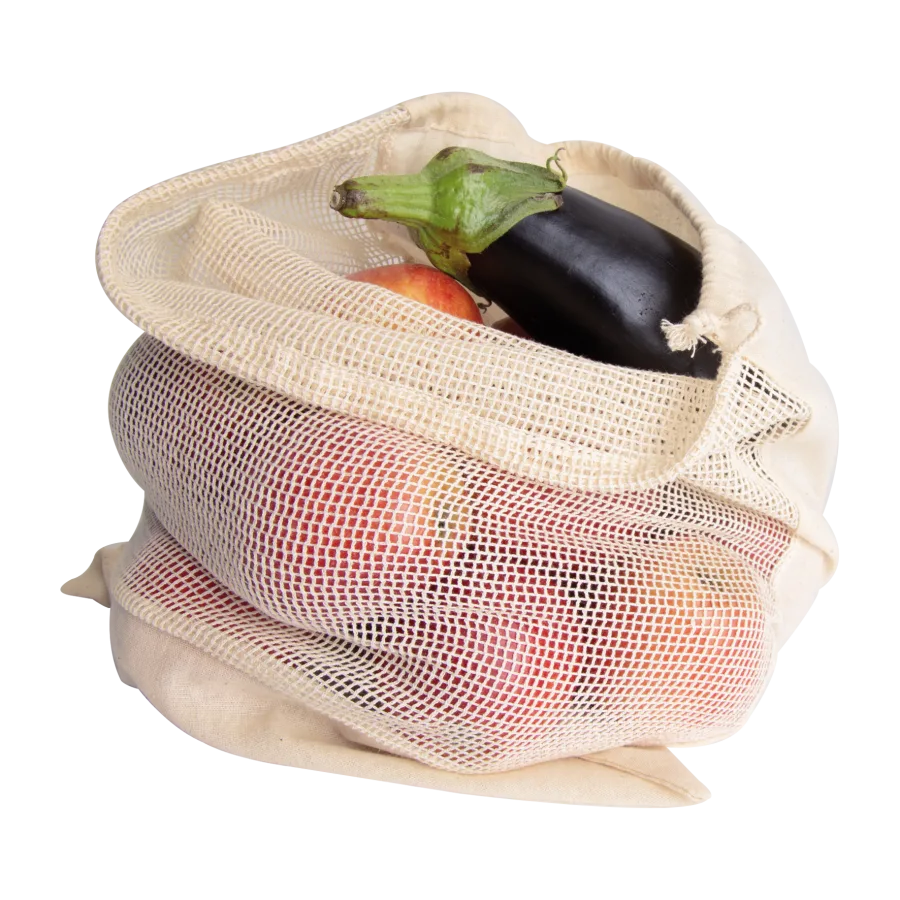 Vue 3 de Sac filet avec cordon