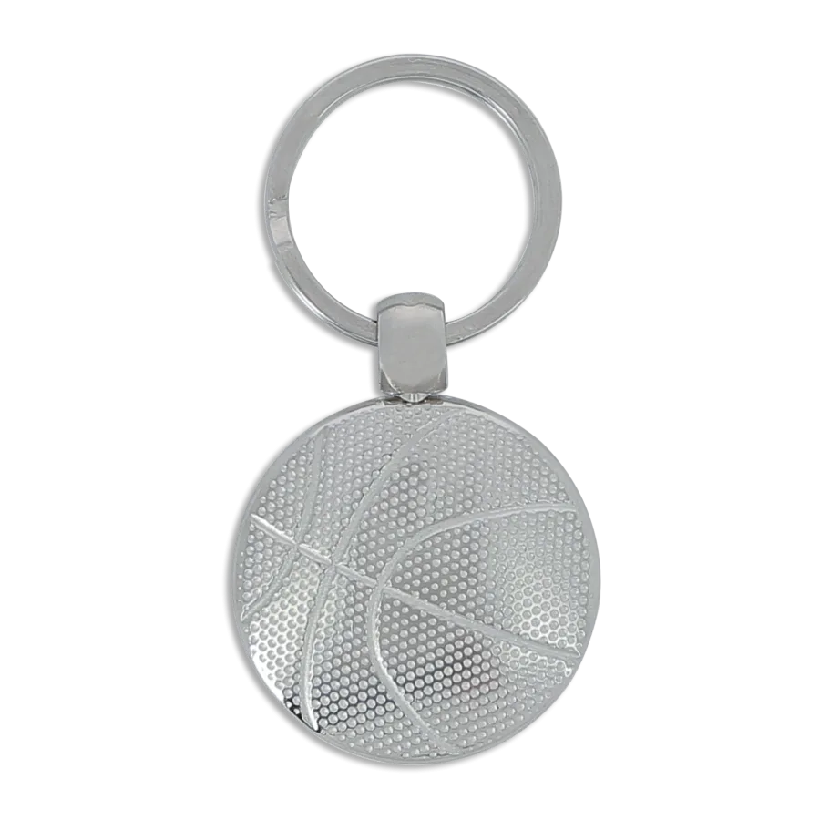 Vue 3 de Porte-cles basket metal europe
