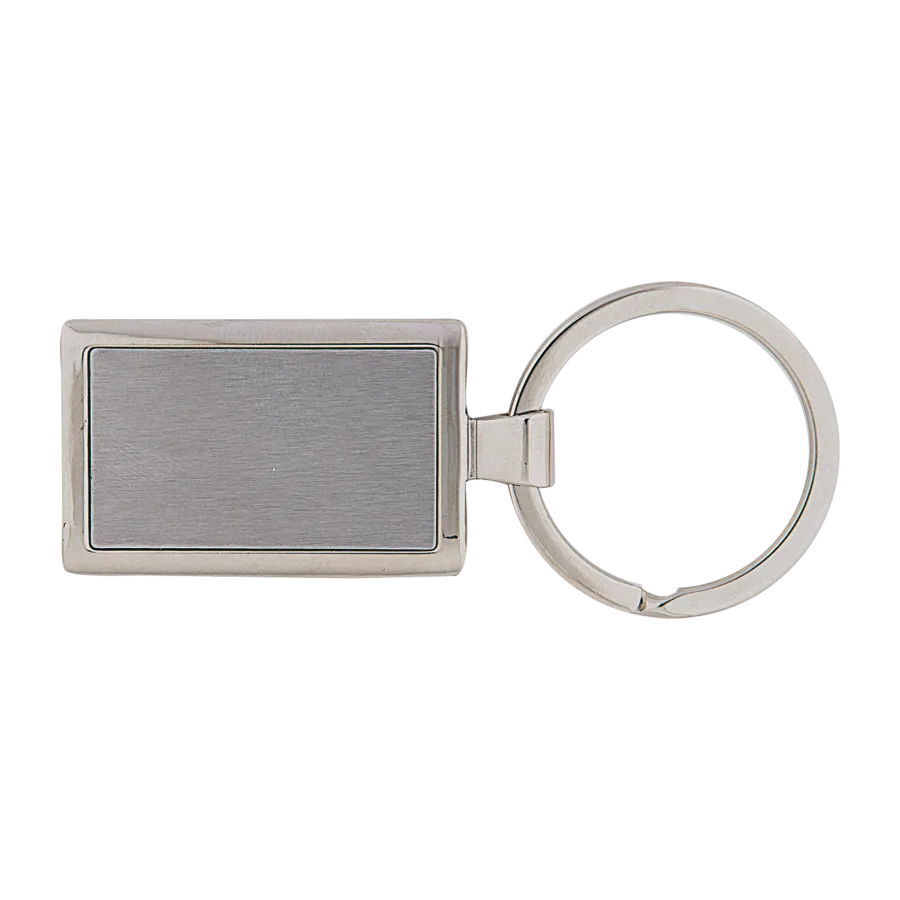 Porte-cles metal rectangle