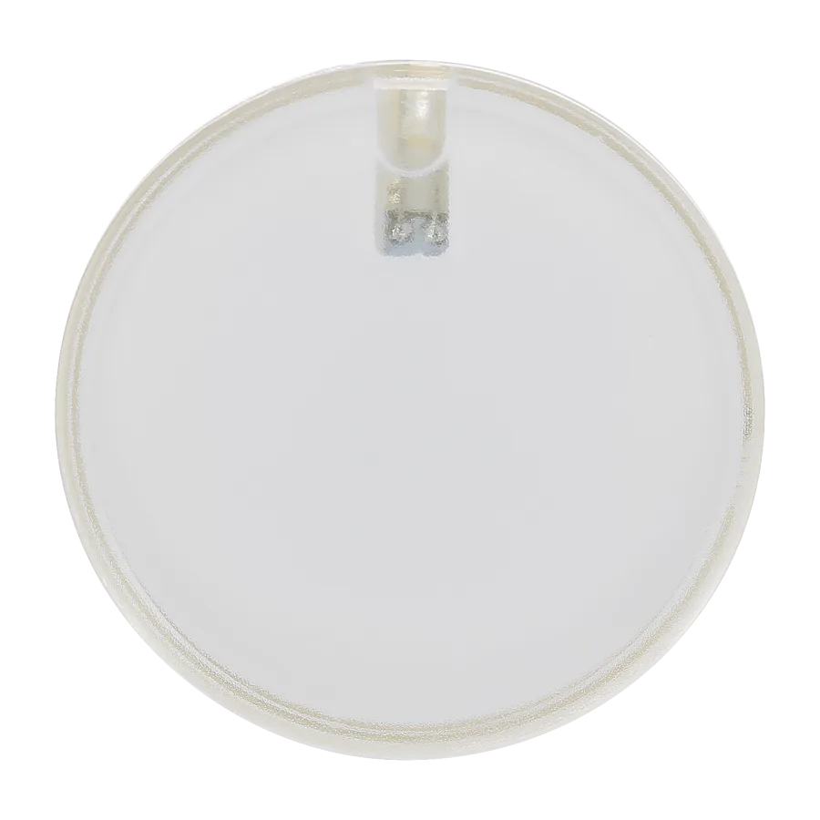Vue 3 de Badge lumineux 1 led