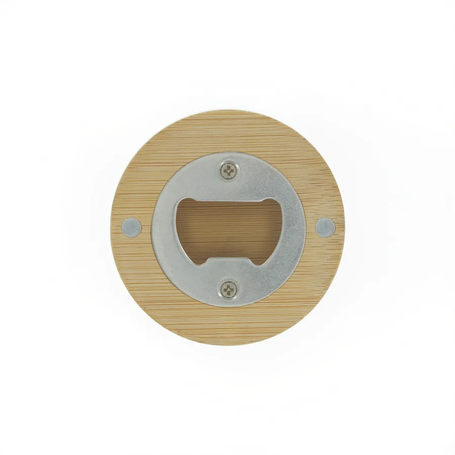Vue 4 de Magnet decapsuleur bambou
