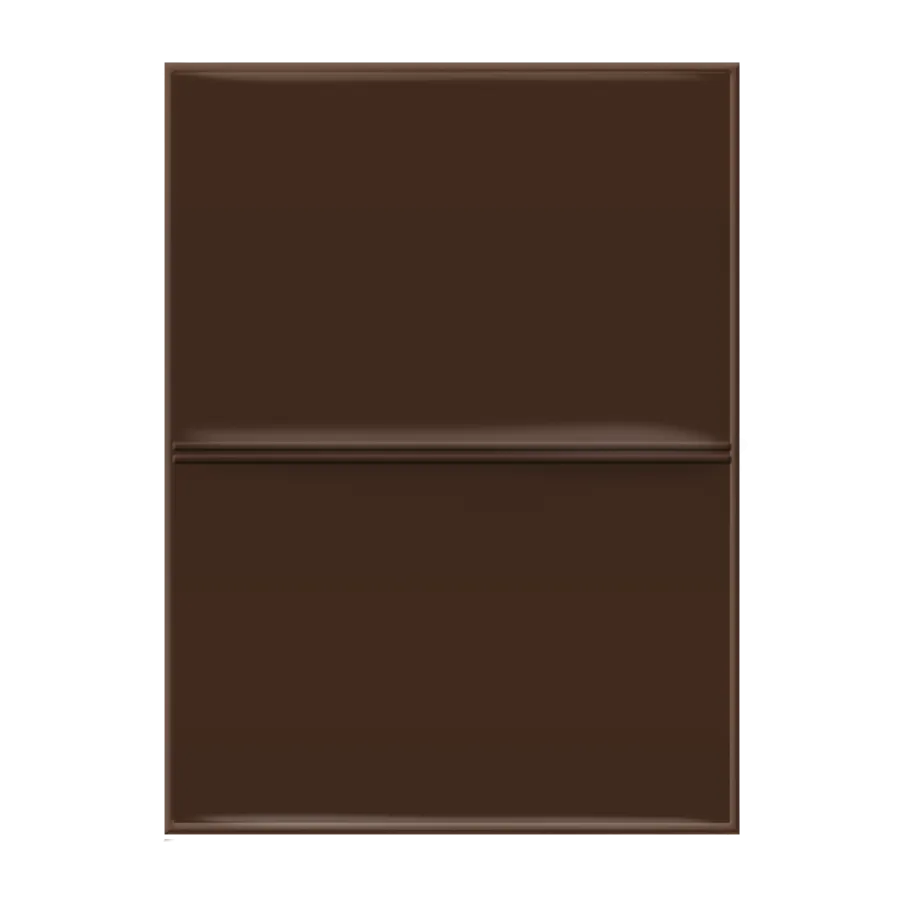Etui 2 cartes pvc gomme verni