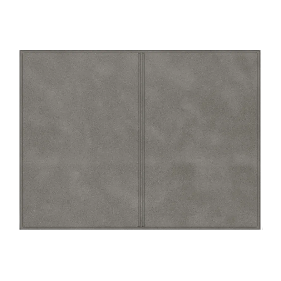 Etui 2 cartes pvc velours