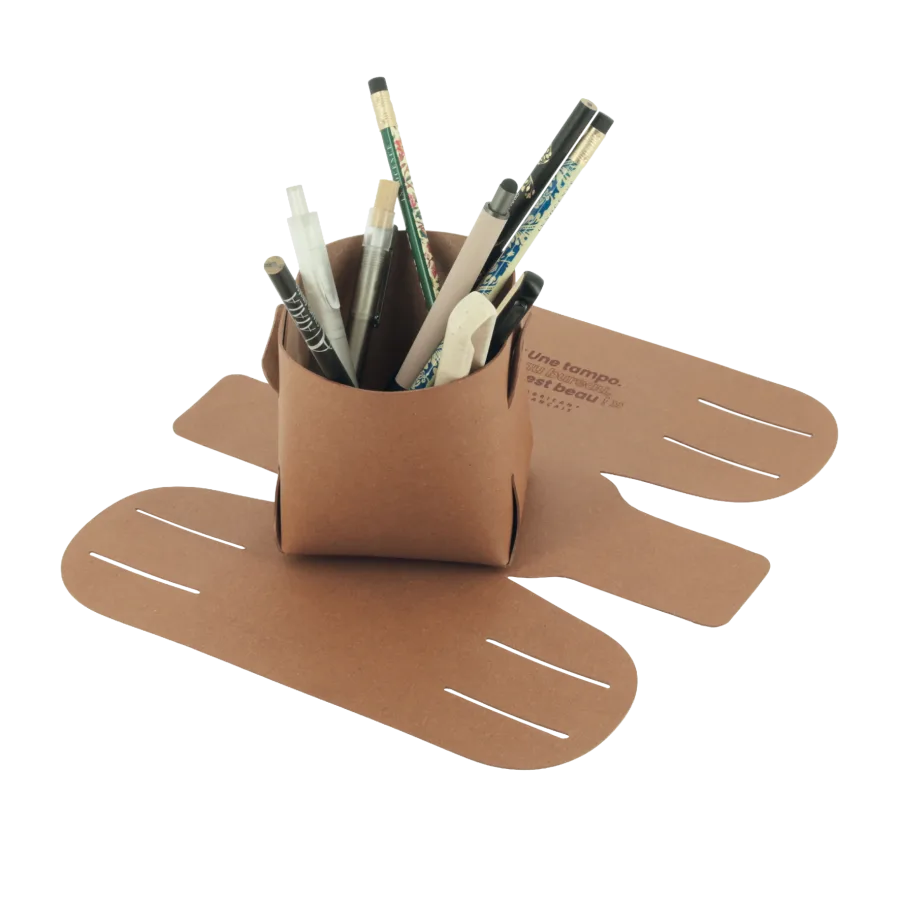 Pot a crayon synderme