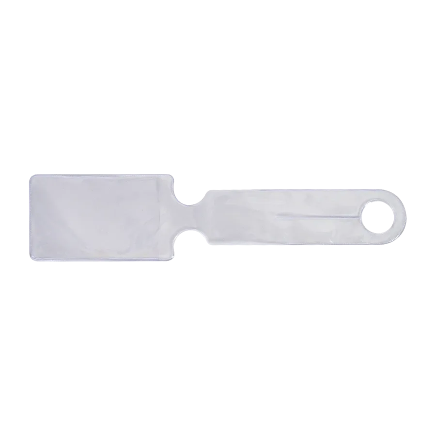 Vue 5 de Etiquette bagage-transparent