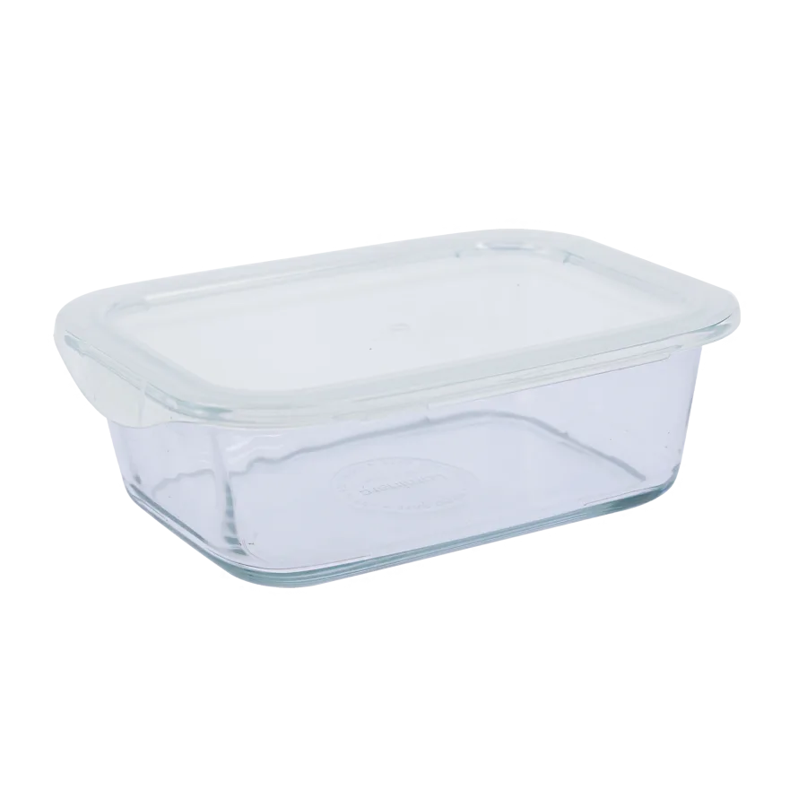 Vue 2 de Boite repas verre trempe fr