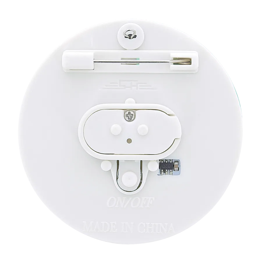 Badge lumineux 1 led