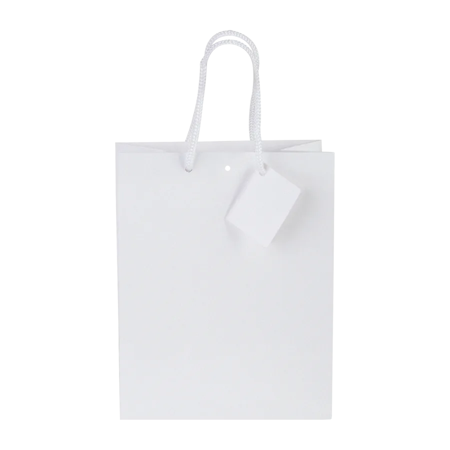 Vue 3 de Sac kraft blanc 4 l