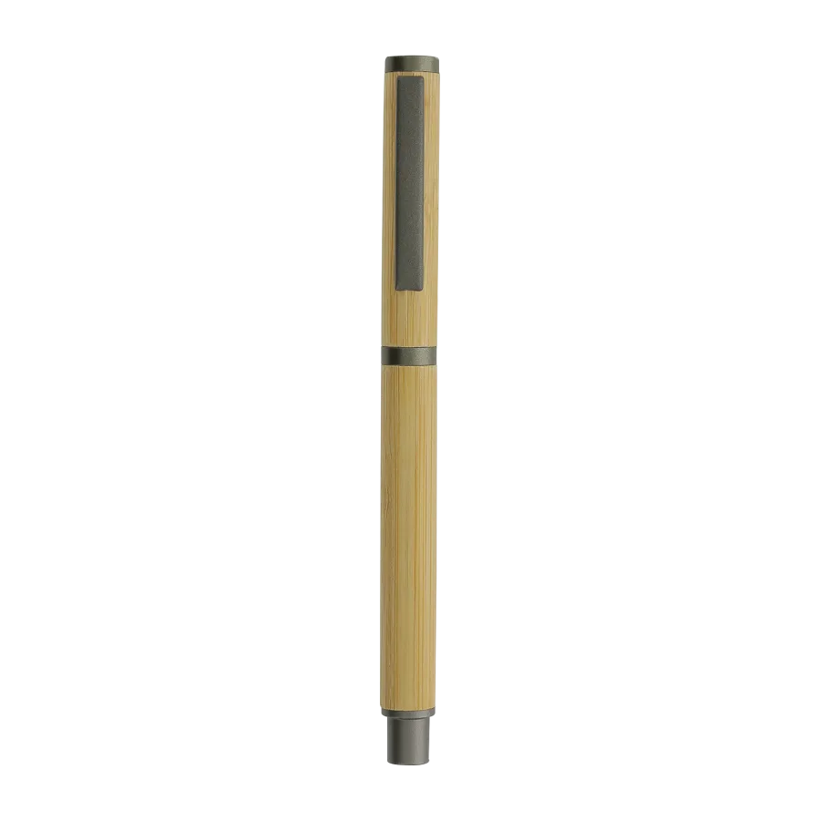 Stylo roller bambou