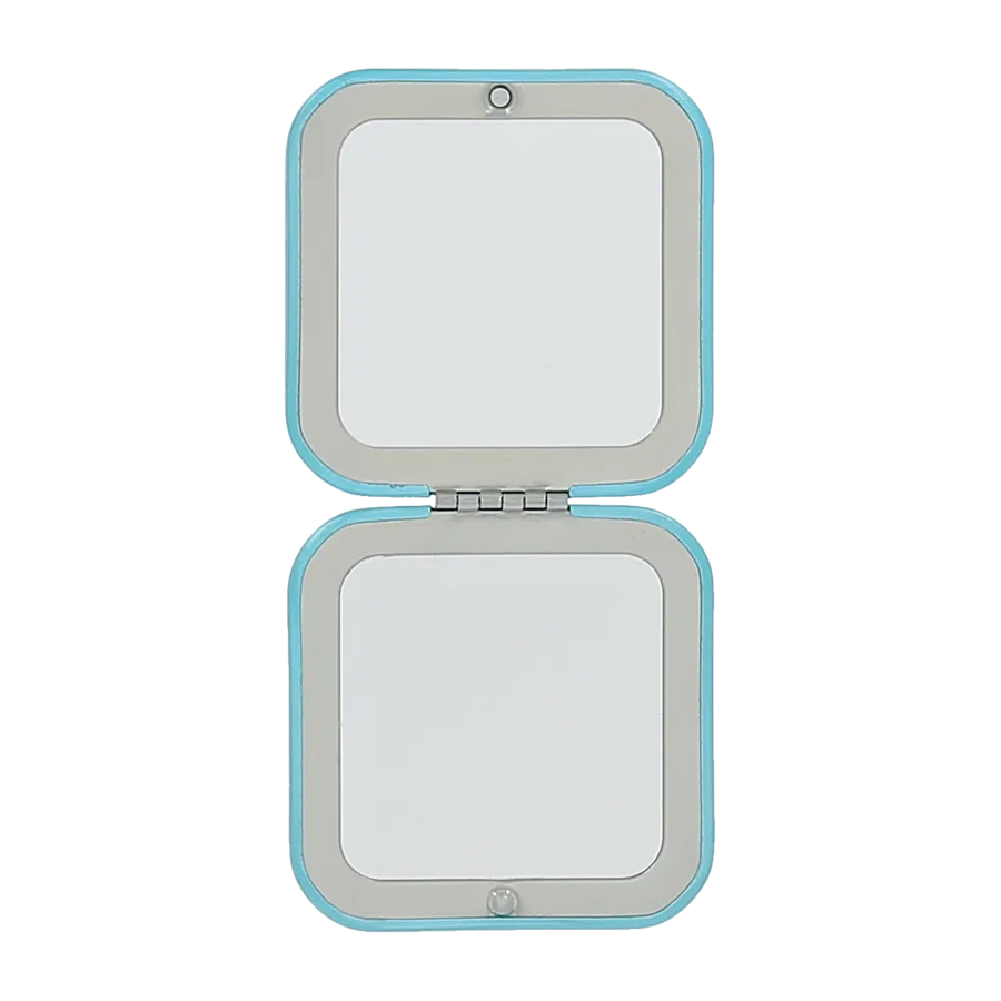 Vue 3 de Double miroir carre