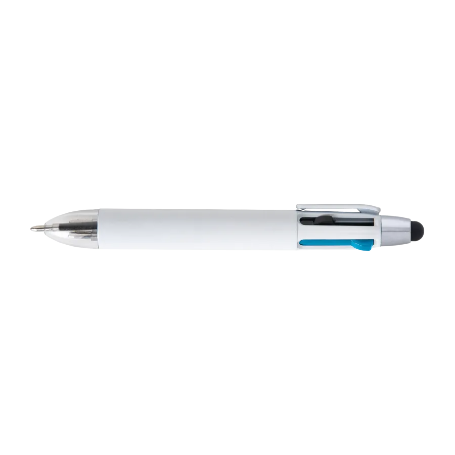 Vue 2 de Stylo/stylet 4 couleurs