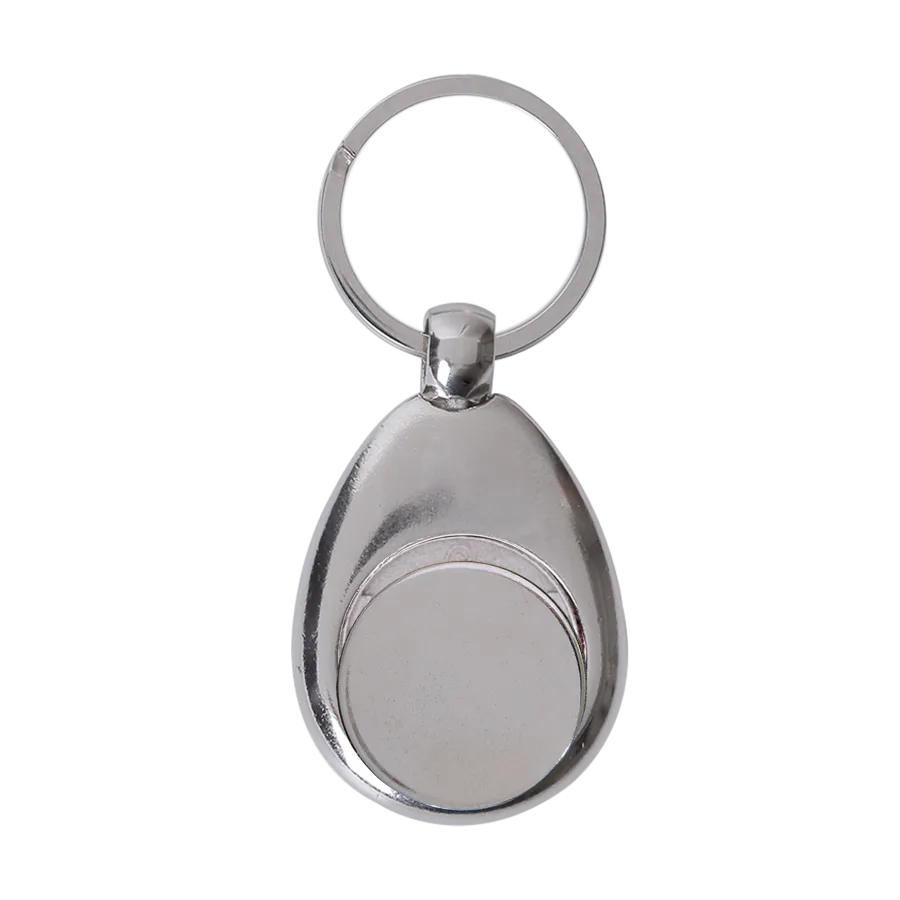 Vue 2 de Porte-cles jeton magnetique