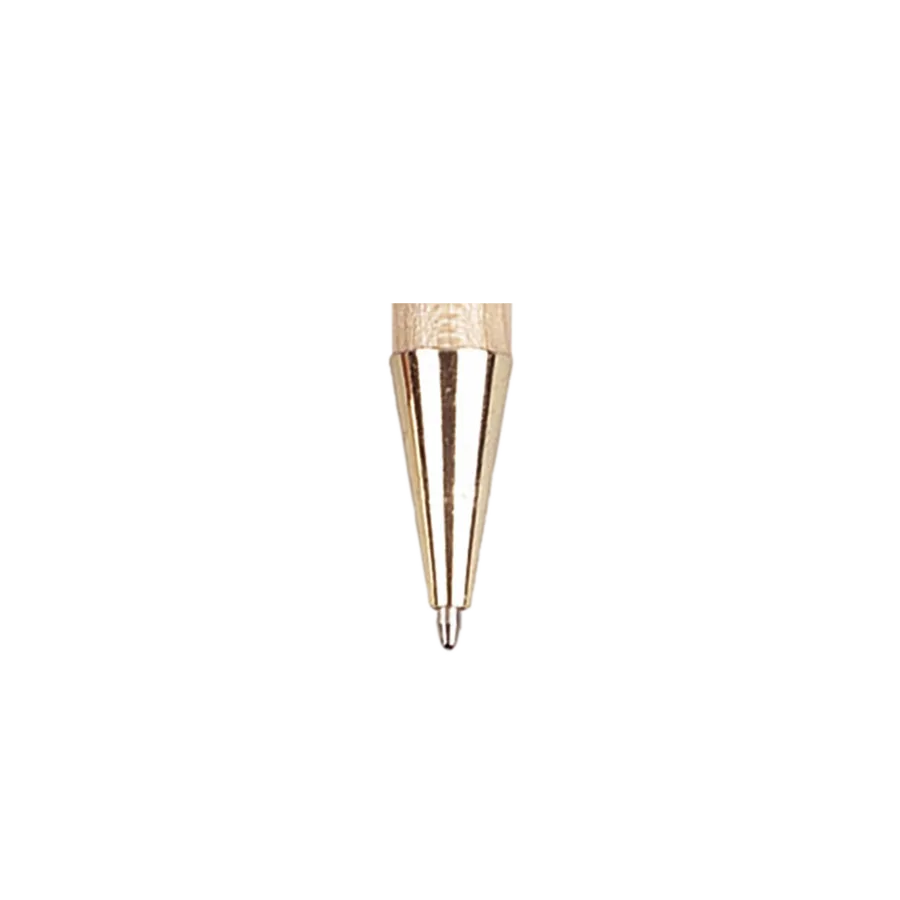 Vue 2 de Stylo bille bois clair rotatif
