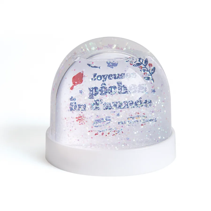Vue 3 de Presse-papiers boule a neige