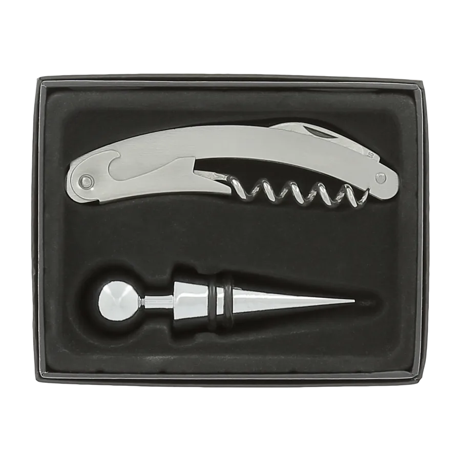 Vue 3 de Set bouchon sommelier decaps