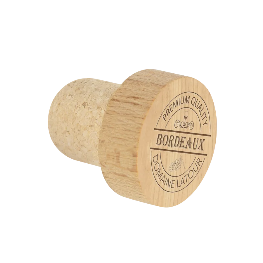 Vue 4 de Bouchon a vin