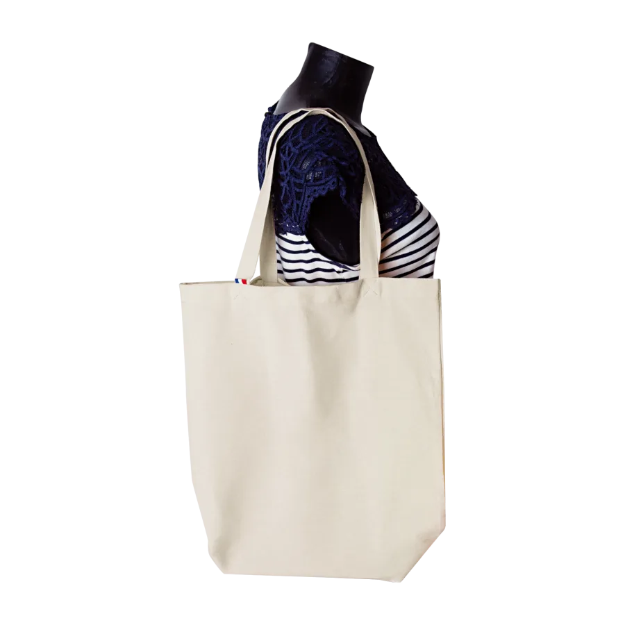 Vue 3 de Tote bag a dos confection fr
