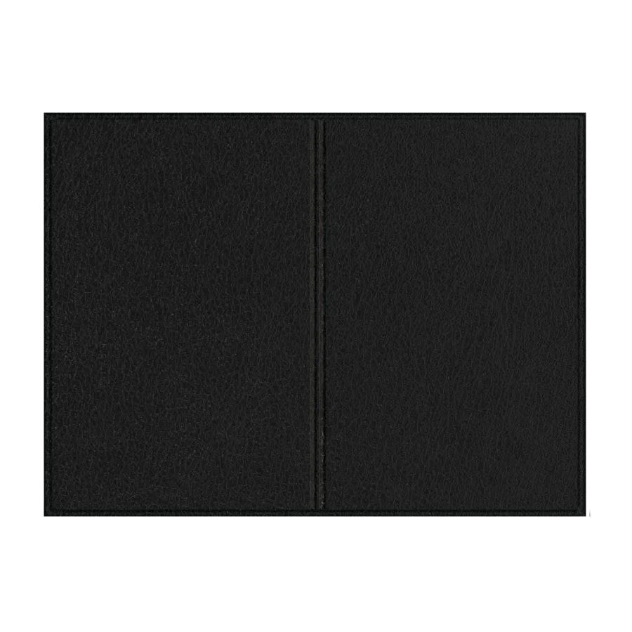 Vue 4 de Etui 2 cartes pvc imit° cuir