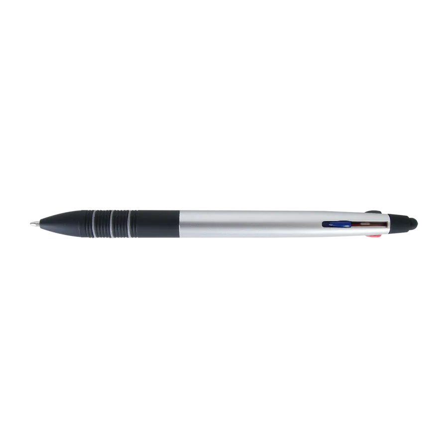 Vue 4 de Stylo 3 couleurs/stylet