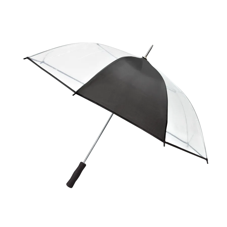 Parapluie transp. 23" auto.