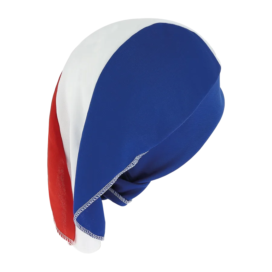 Vue 2 de Bandana tricolore
