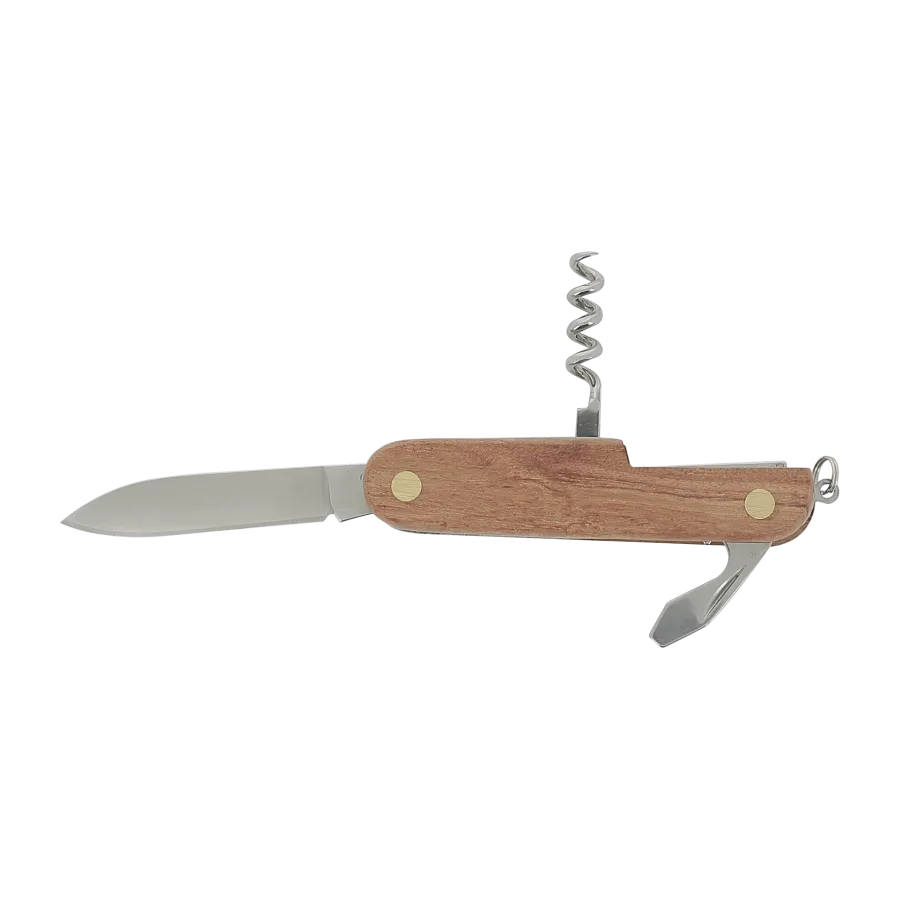 Vue 2 de Couteau bois multifonctions