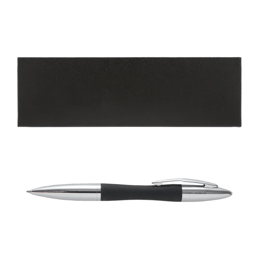 Vue 4 de Parure 1 stylo bille metal
