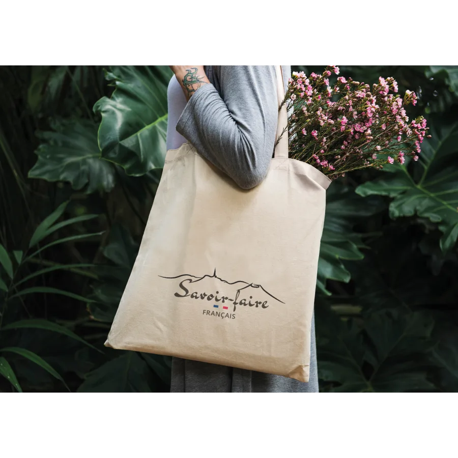 Vue 5 de Tote bag coton conf. franc