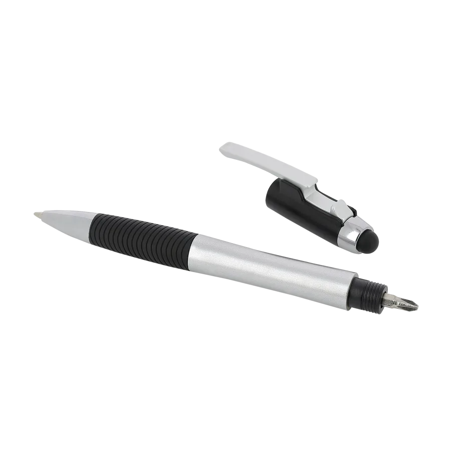 Vue 4 de Stylo/stylet/decap./tournevis