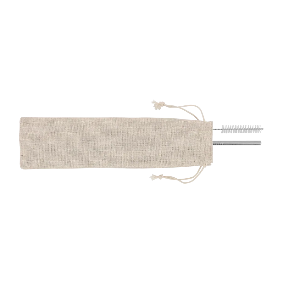 Set etui 1 paille et goupillon