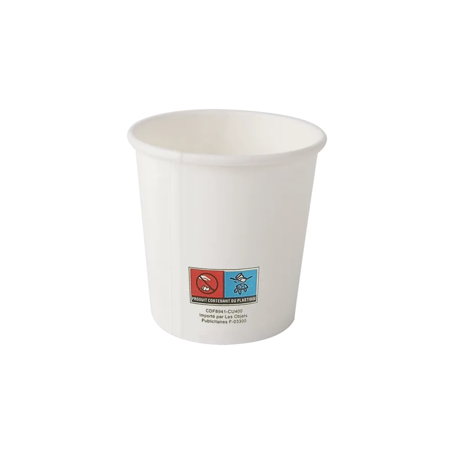 Vue 4 de Gobelet carton 12cl