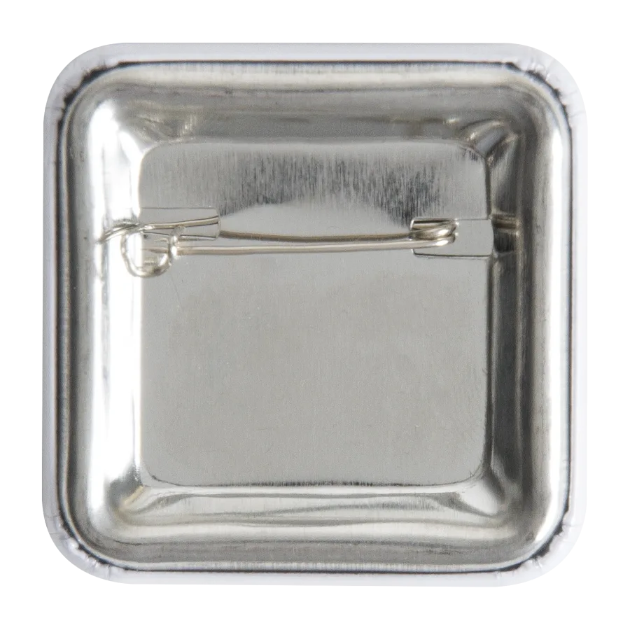 Vue 3 de Badge carre 3.6 x 3.6 cm
