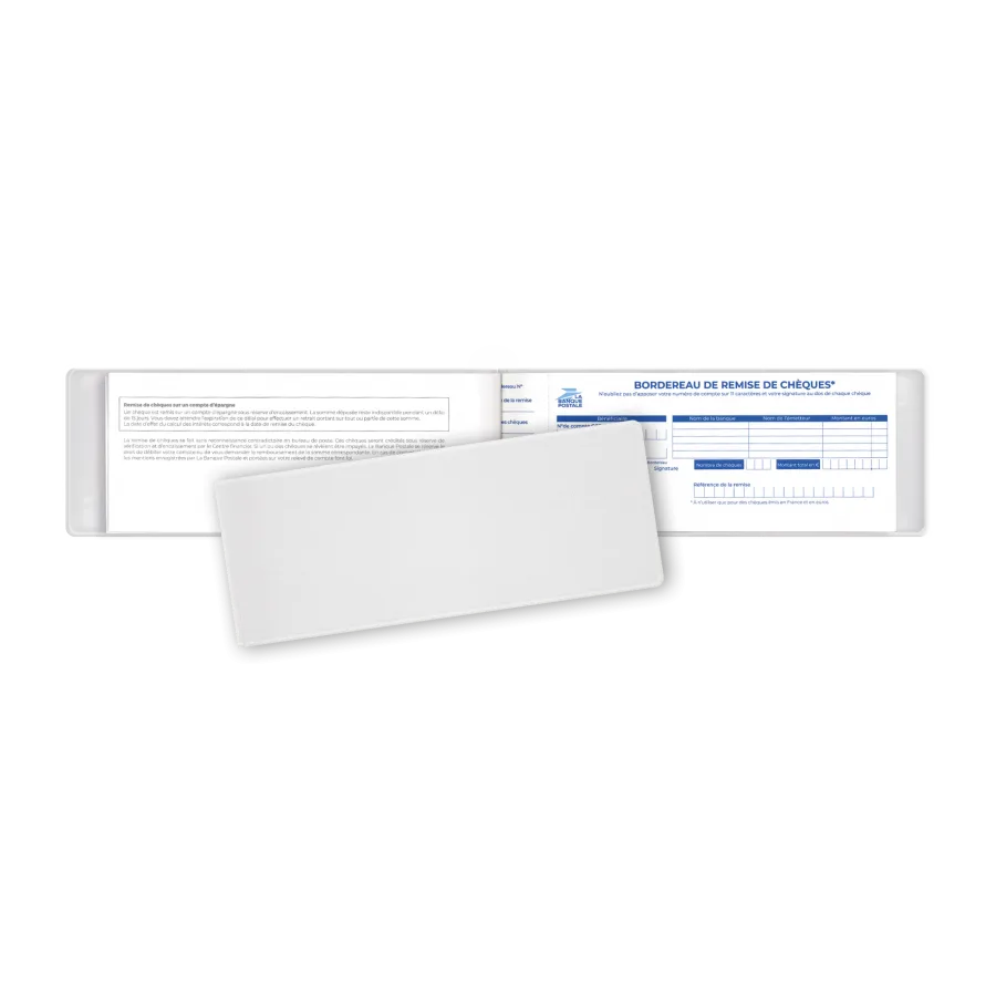 Porte-chequier pvc standard
