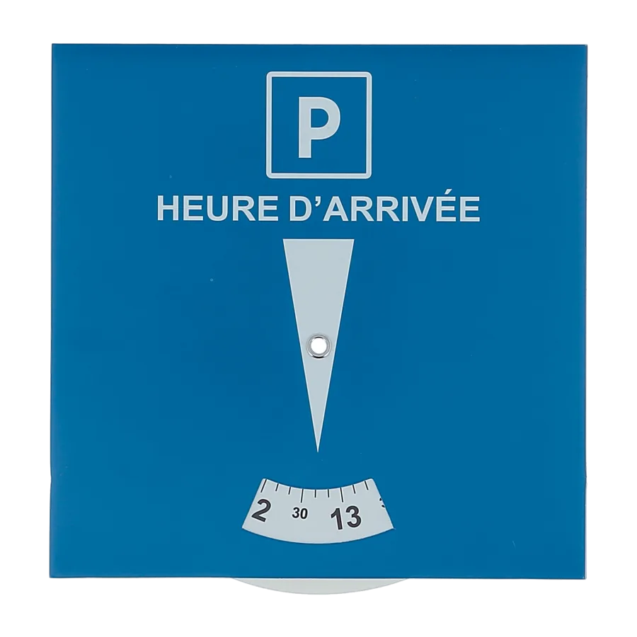 Vue 3 de Disque de stationnement carton