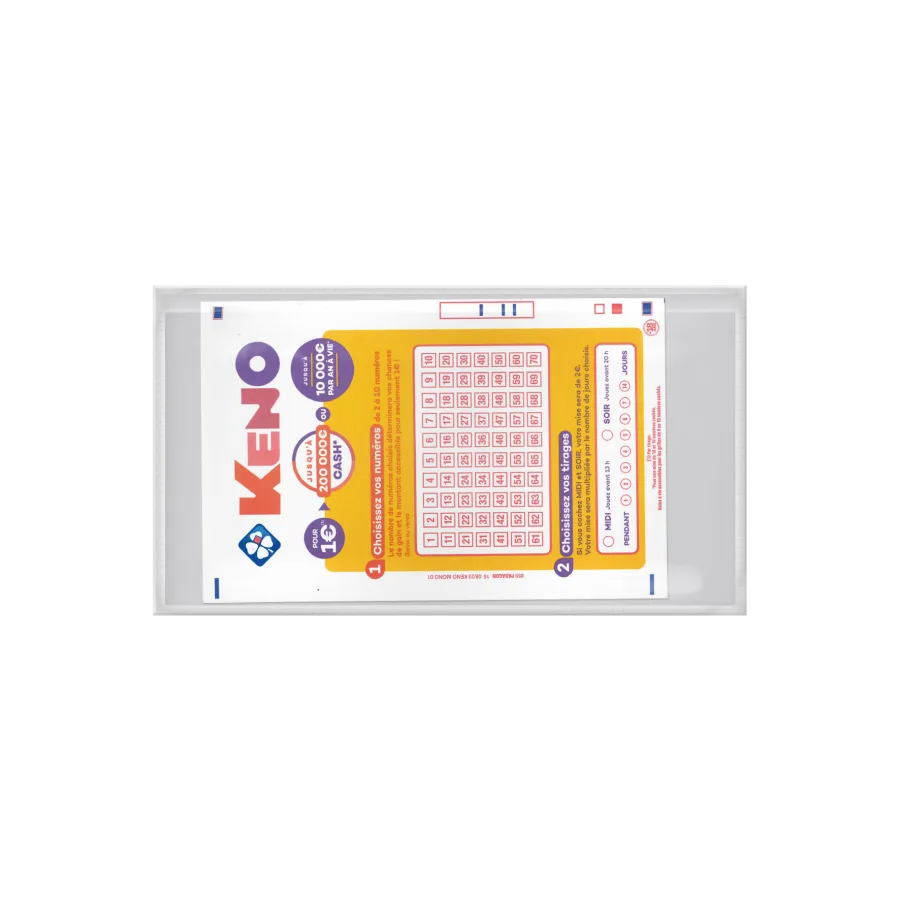 Vue 4 de Pochette pmu pvc mat