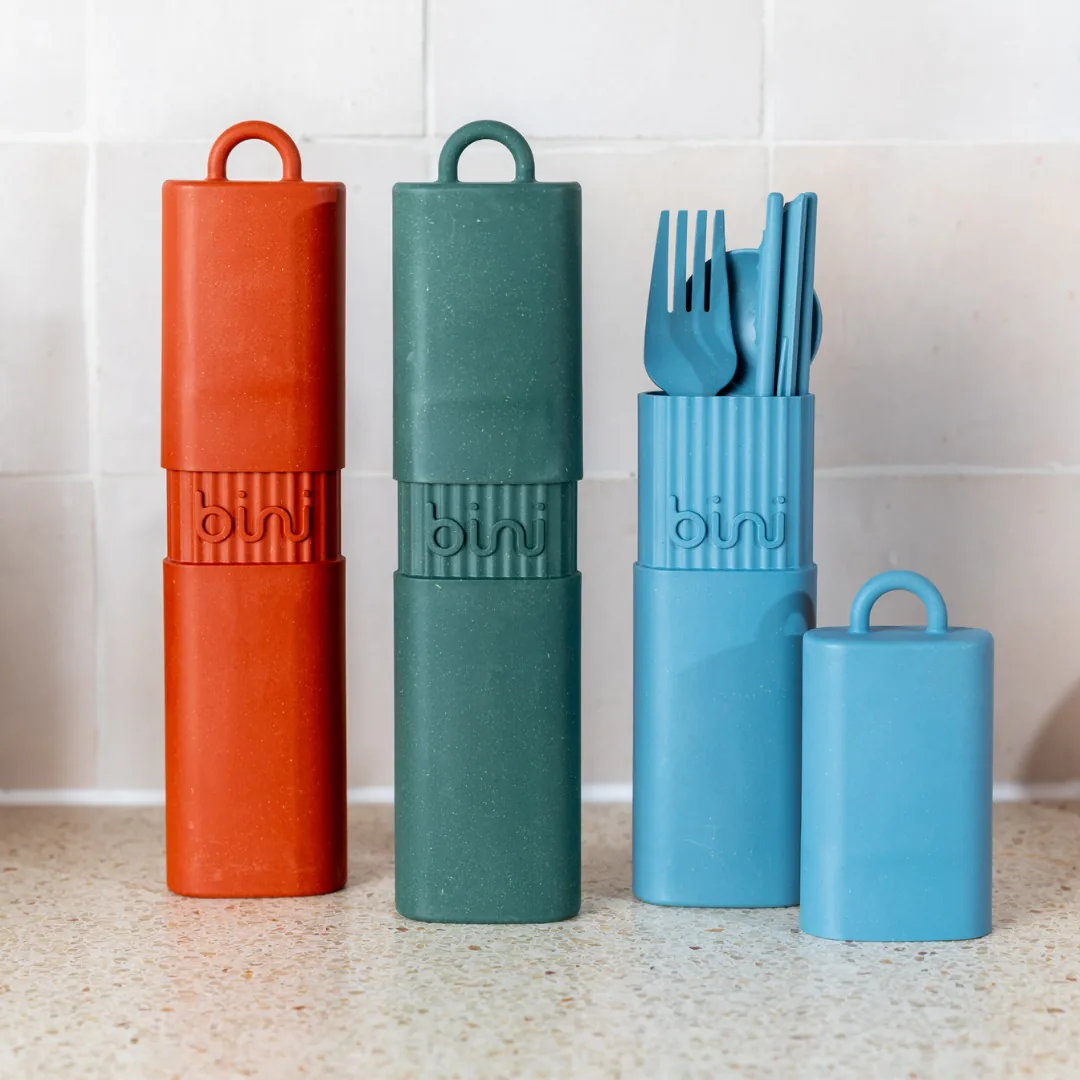 Kit couverts réutilisables bio-sourcé Made in France
