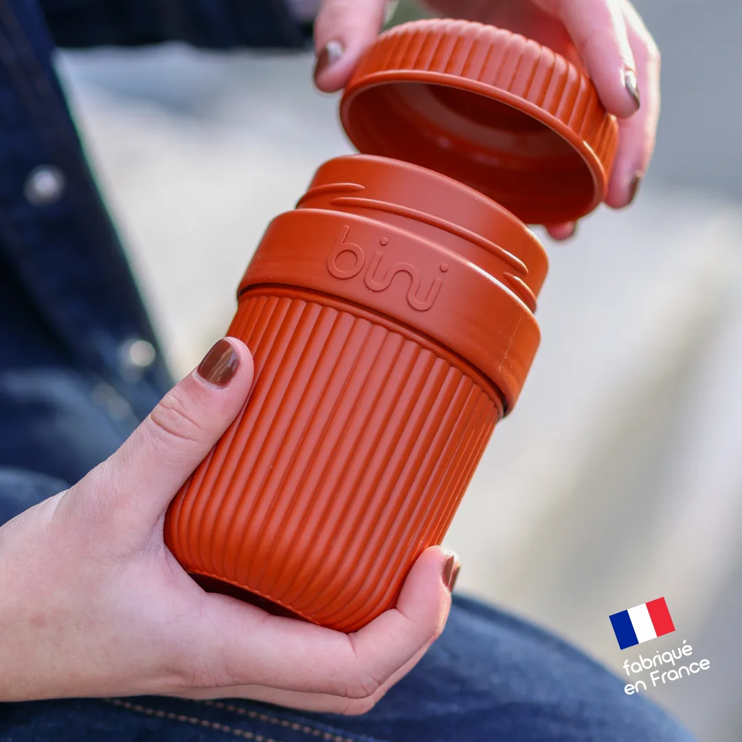 Vue 8 de Mug nomade hermétique bio-sourcé Made in France