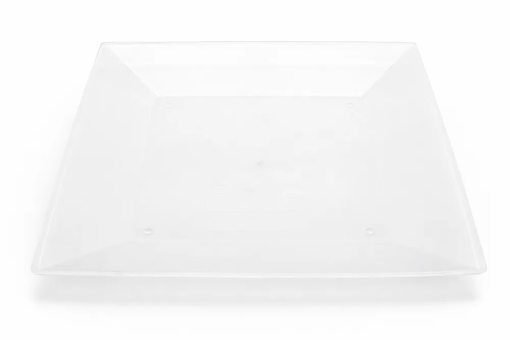Vue 2 de Assiette carrée plate réutilisable