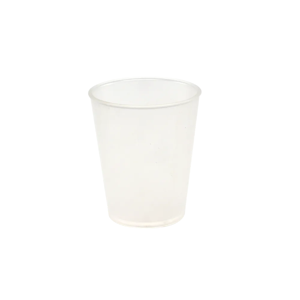 Vue 2 de Chupito réutilisable PP