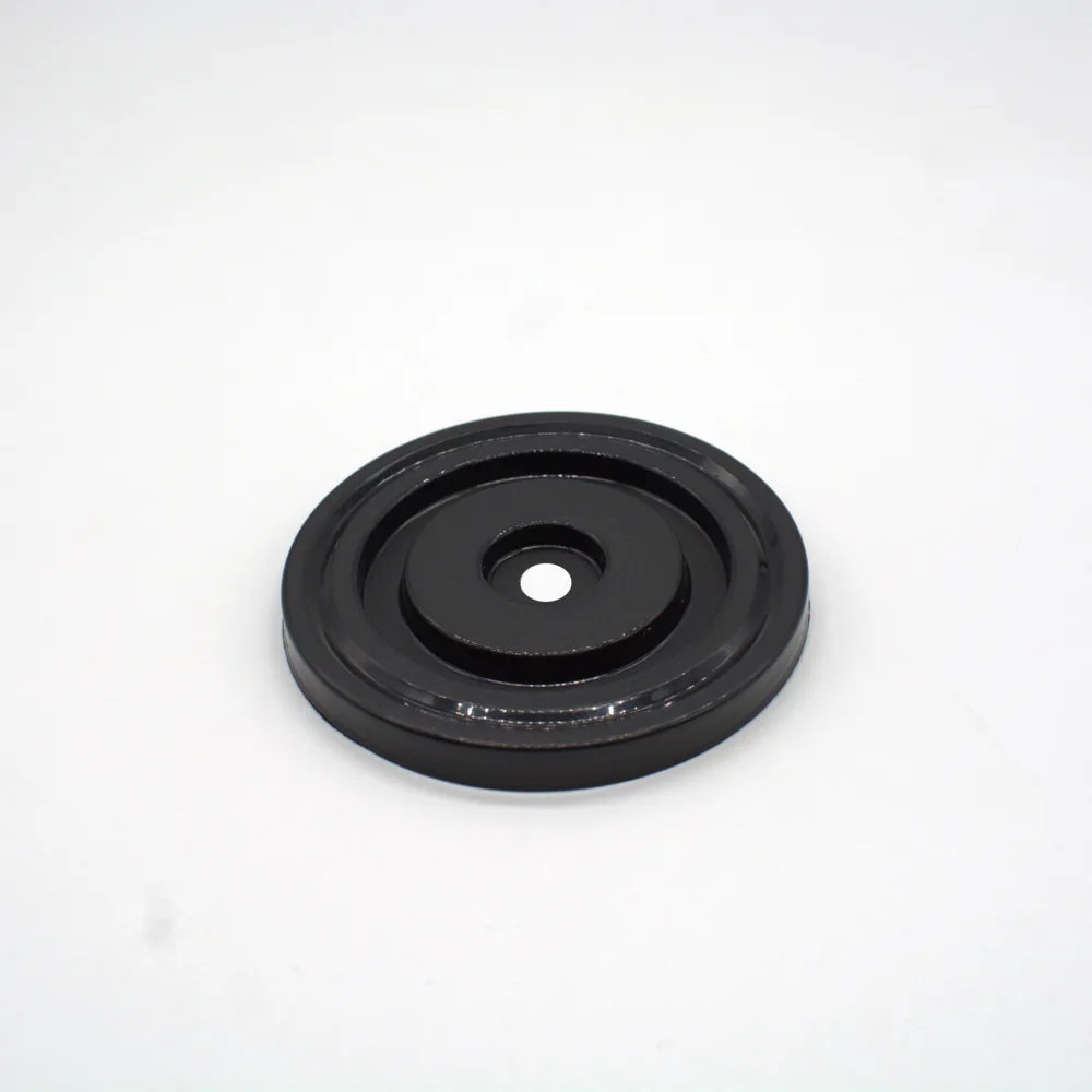 Capuchon plat pour gobelet 30 cl, avec passage de paille